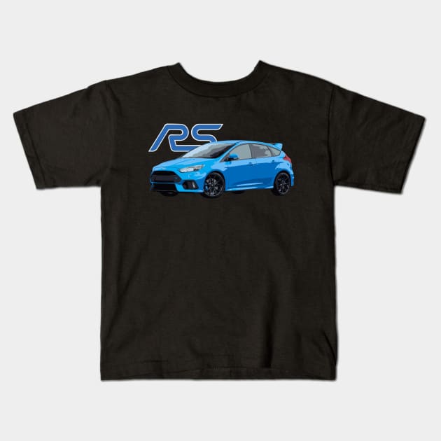 octane blue rs Kids T-Shirt by CowtownCowboyGaming